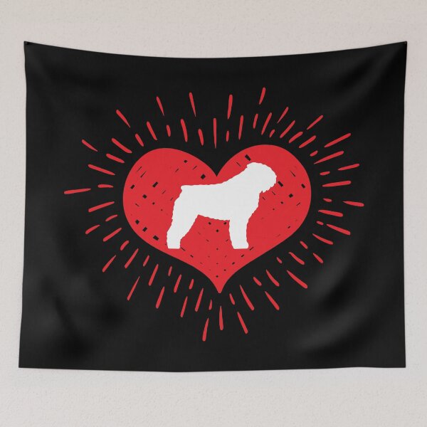 Item preview, Bouvier Des Flanders in Heart designed and sold by blackdogshop.