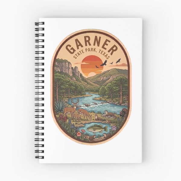 Item preview, Garner State Park Texas Vintage Frio River Wildlife Badge designed and sold by LittleArij.