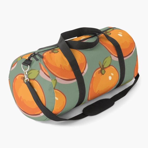 Item preview, Clementine Pattern – Retro Orange Citrus Fruit & Green Leaves 9 designed and sold by SimplePoDesign.