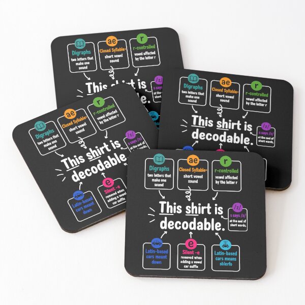 Item preview, This Shirt Is Decodable Vintage Reading Teacher  designed and sold by studio-ssaam.