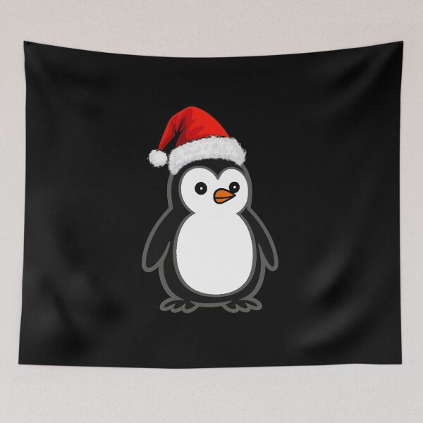 Item preview, Santa Pippo Penguin | Cute Minimalist Christmas Character designed and sold by Pippo-Penguin.