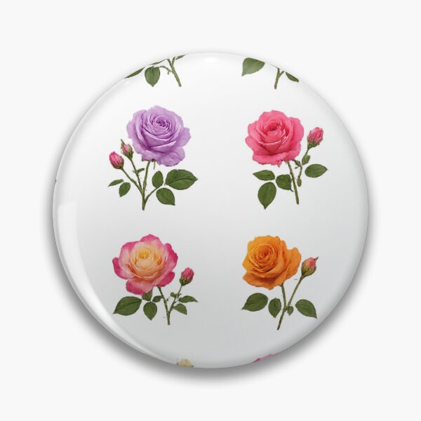 Item preview, Colorful Vintage Rose Flower Floral Garden Aesthetic designed and sold by Rehnair.