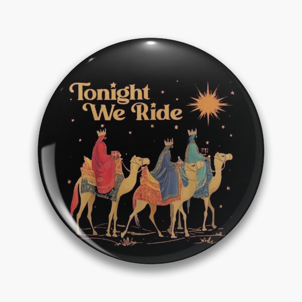 Item preview, Tonight We Ride – Retro Three Wise Men Christian Christmas designed and sold by roartusa.