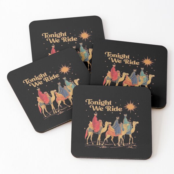 Item preview, Tonight We Ride – Retro Three Wise Men Christian Christmas designed and sold by roartusa.
