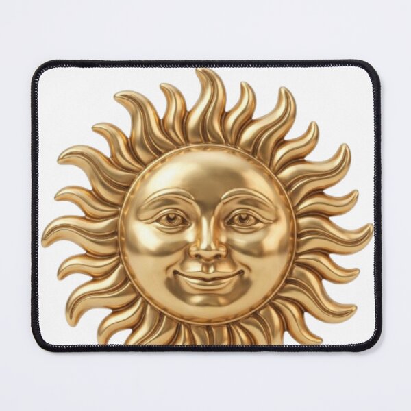 Item preview, Golden Sun Face Celestial designed and sold by BlackLoverArt.