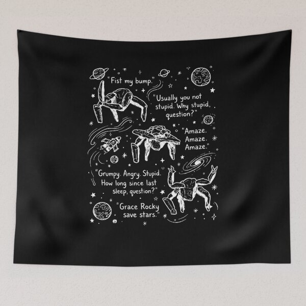 Item preview, Project Hail Mary Rocky Shirt, Amaze Amaze Amaze Space Graphic Tee, Funny Sci Fi Book Lover Design, Andy Weir Fan Gift designed and sold by Catspeachy.