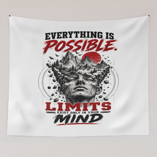 Item preview, Everything Is Possible Mindset designed and sold by FABIOLA1970.