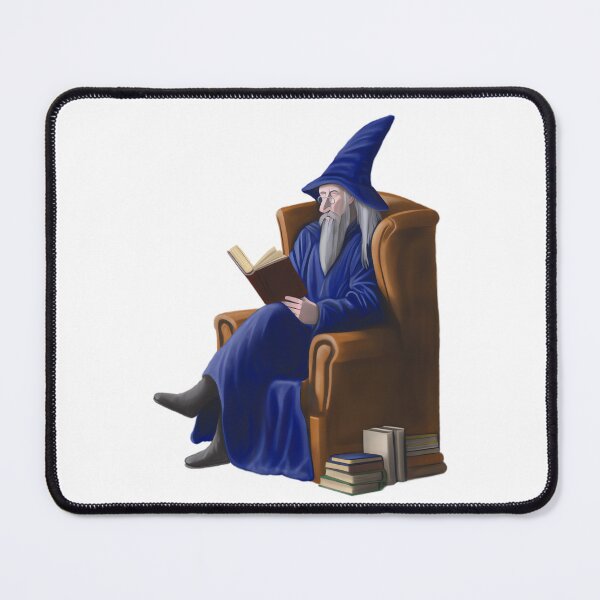 Item preview, Old Wizard Reading designed and sold by kaymani-filax74.