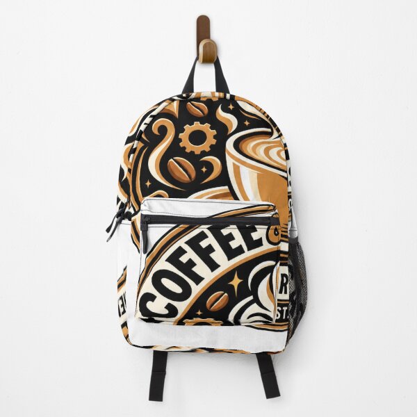 Item preview, Coffee & Sarcasm Retro Coffee Badge designed and sold by FABIOLA1970.