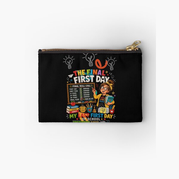 Item preview, My Last First Day of School Retiring Teacher Funny School Design designed and sold by DarkRelicStudio.