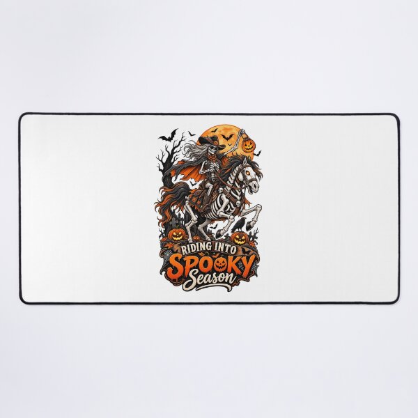 Item preview, Skeleton Horse Riding Into Spooky Season designed and sold by Ayden World.