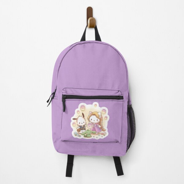 Item preview, Cute Sanrio Tangled Princess Sticker - Hello Kitty & Pochacco Lanterns designed and sold by CyberCreatives.