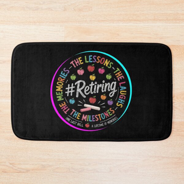 Item preview, My Last First Day of School Retiring Teacher Funny School Design designed and sold by DarkRelicStudio.