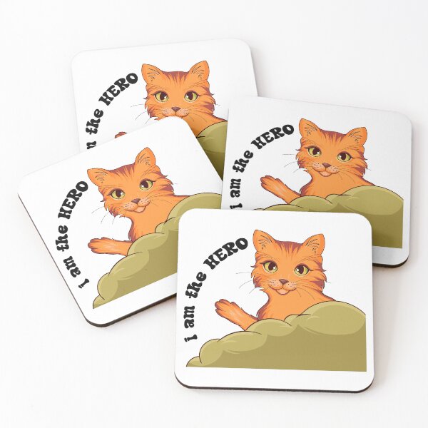 Item preview, I am the hero cat designed and sold by manojbalan1968.