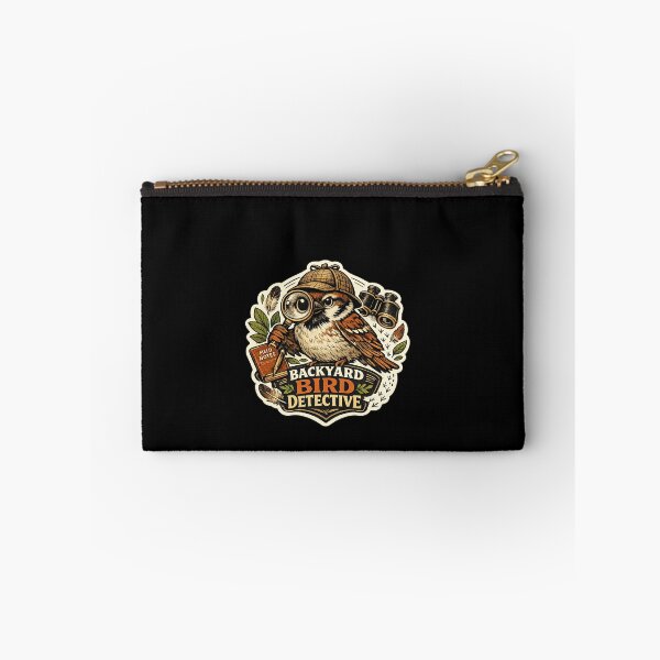 Item preview, Backyard Bird Detective Funny Birdwatching Design designed and sold by limos.