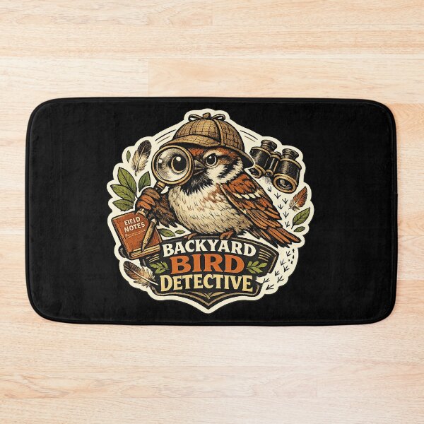 Item preview, Backyard Bird Detective Funny Birdwatching Design designed and sold by limos.