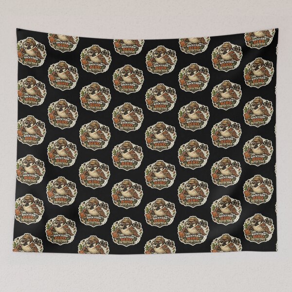 Item preview, Backyard Bird Detective Funny Birdwatching Design designed and sold by limos.
