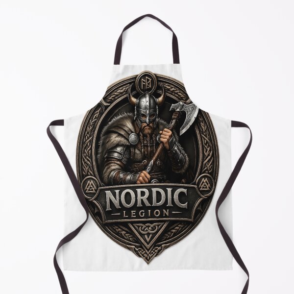Item preview, Nordic Legion Viking Warrior Emblem designed and sold by FABIOLA1970.