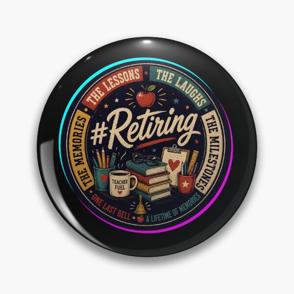 Item preview, My Last First Day of School Retiring Teacher Funny School Design designed and sold by DarkRelicStudio.