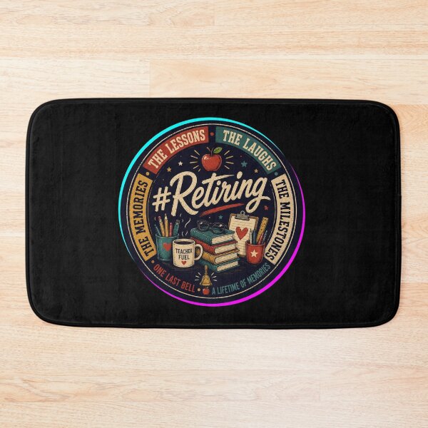 Item preview, My Last First Day of School Retiring Teacher Funny School Design designed and sold by DarkRelicStudio.