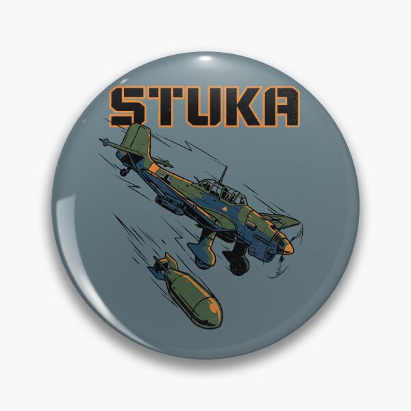 Item preview, Stuka Dive Bomber Ju 87 WW2 Aviation Warbird Art designed and sold by KiwiRider.
