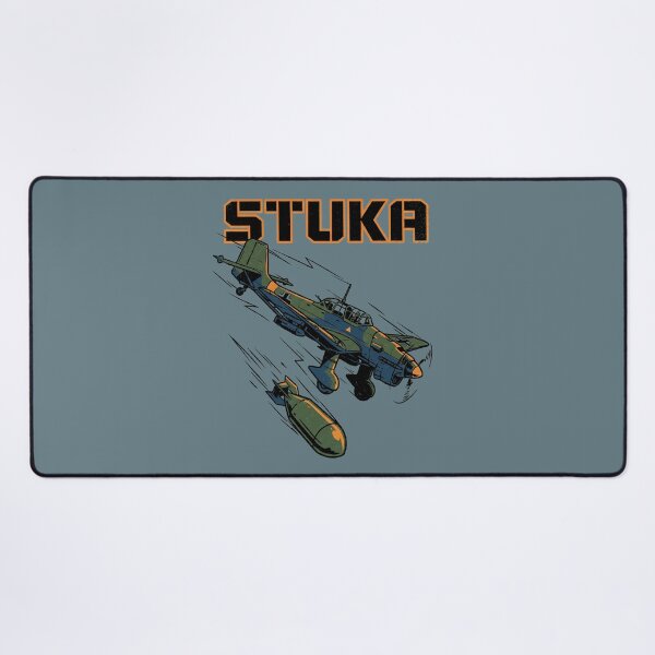 Item preview, Stuka Dive Bomber Ju 87 WW2 Aviation Warbird Art designed and sold by KiwiRider.