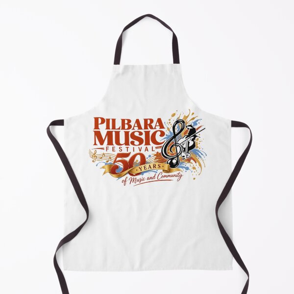 Item preview, Pilbara Music Festival 50th Logo LARGE designed and sold by Pilbara Music Festival Inc.