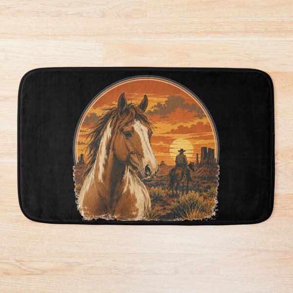 Item preview, Vintage Western Horse designed and sold by ARDELVEX STUDIO.