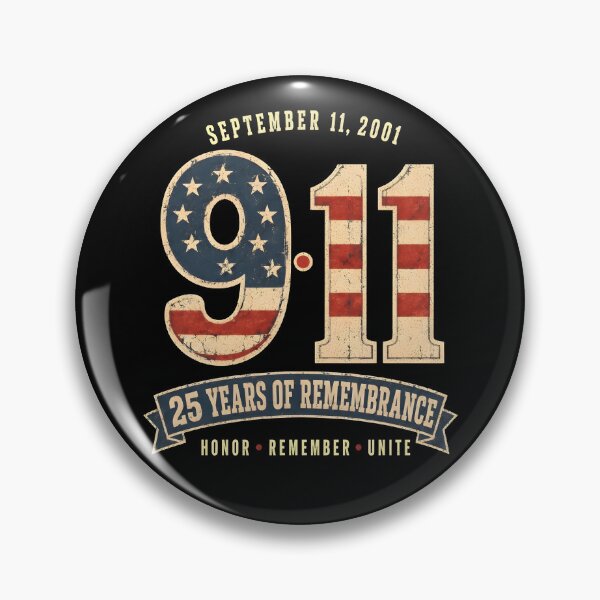 Item preview, September 11 2001 9/11 25 Years Remembrance, Honor Remember Unite, Patriotic Memorial Tribute Design designed and sold by Xtusdior.