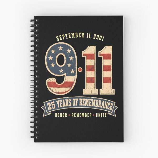 Item preview, September 11 2001 9/11 25 Years Remembrance, Honor Remember Unite, Patriotic Memorial Tribute Design designed and sold by Xtusdior.