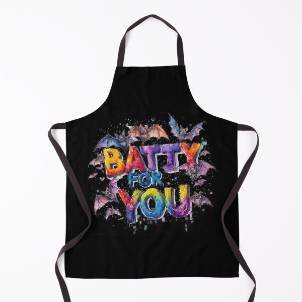 Item preview, Watercolor Batty For You Cute Halloween Bats Typography designed and sold by emiliacreations.