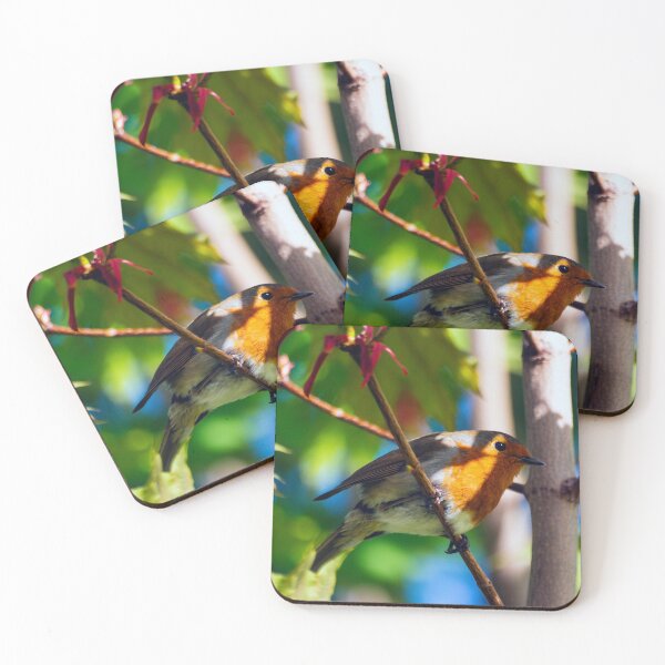 Item preview, Robin perched in tree designed and sold by emergentdesigns.