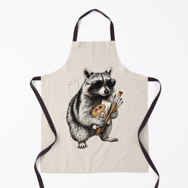 Item preview, Art Teacher, Raccoon Art Teacher, Painter Artist, Women Art Educator, Funny Art Elective Teacher designed and sold by Quiajia.