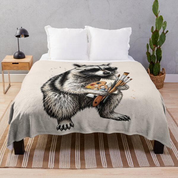 Item preview, Art Teacher, Raccoon Art Teacher, Painter Artist, Women Art Educator, Funny Art Elective Teacher designed and sold by Quiajia.