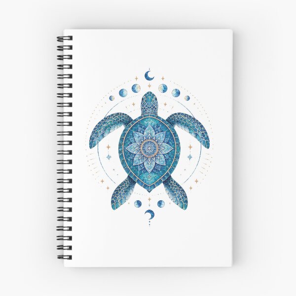 Item preview, Ocean Turtle Mandala – Sea Turtle Sacred Geometry Boho Design designed and sold by ColorNest Designs.