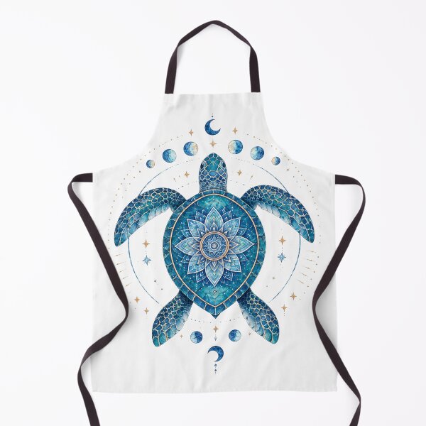 Item preview, Ocean Turtle Mandala – Sea Turtle Sacred Geometry Boho Design designed and sold by ColorNest Designs.