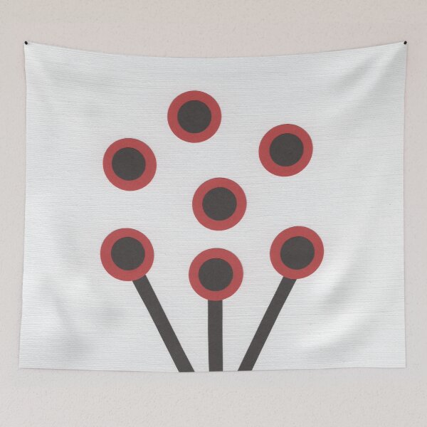 Item preview, Minimalist Poppies Flower Design designed and sold by Kristy Carpenter.