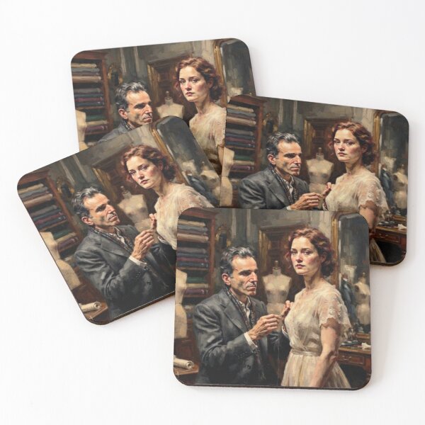 Item preview, Phantom Thread Romantic Drama Fine Art Tribute designed and sold by Art's Diner.