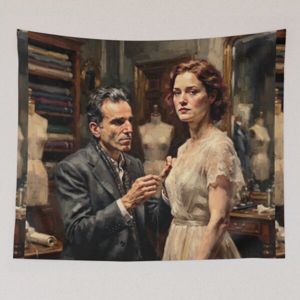 Item preview, Phantom Thread Romantic Drama Fine Art Tribute designed and sold by Art's Diner.