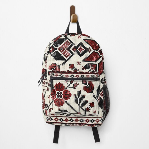 Item preview, Palestinian Embroidery Floral Tatreez Pattern designed and sold by BrainCurves.