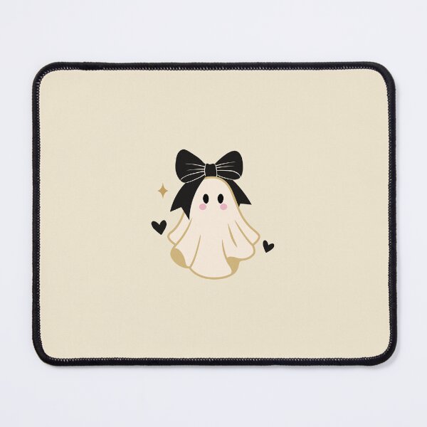 Item preview, Cute Ghost With Black Bow Halloween designed and sold by GemsAnatomy.