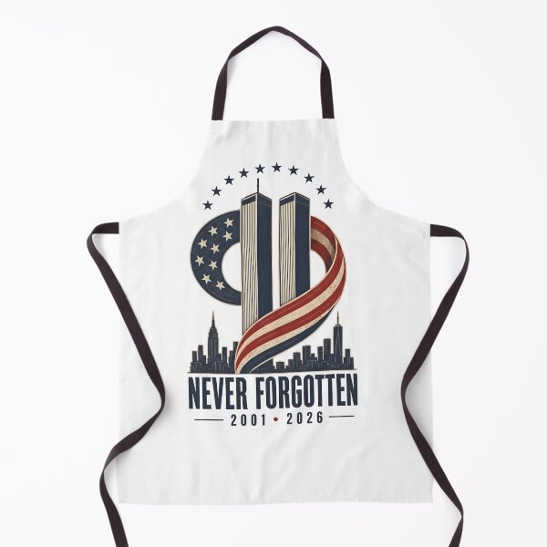Item preview, 9/11 Never Forgotten 25th Anniversary 2001 2026, Twin Towers Memorial, American Flag NYC Tribute, September 11 Remembrance designed and sold by Xtusdior.