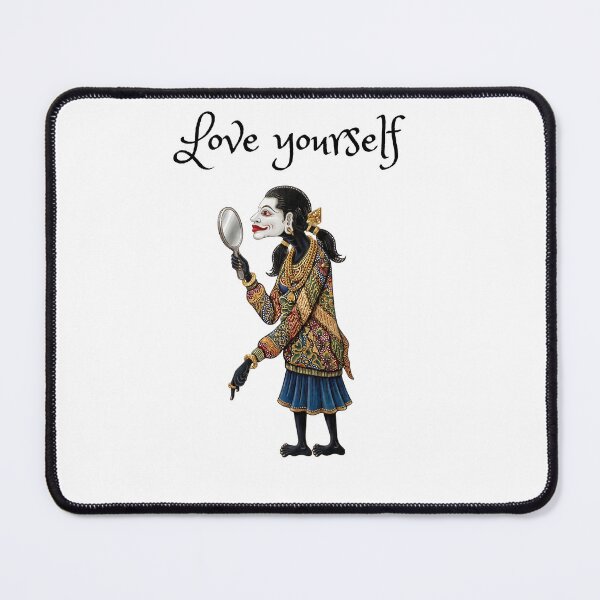 Item preview, gratitude is when you can love yourself shadow puppet character design designed and sold by THISHAMI.