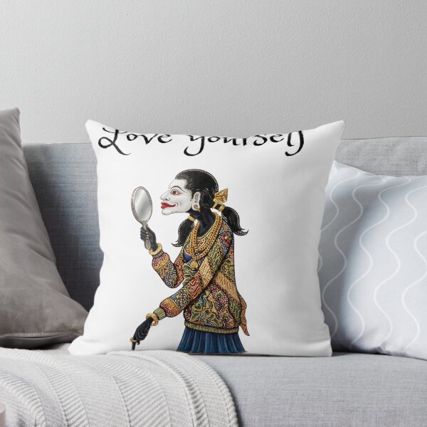 Item preview, gratitude is when you can love yourself shadow puppet character design  designed and sold by THISHAMI.