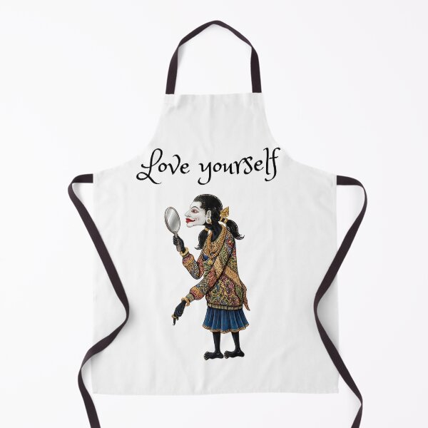 Item preview, gratitude is when you can love yourself shadow puppet character design designed and sold by THISHAMI.