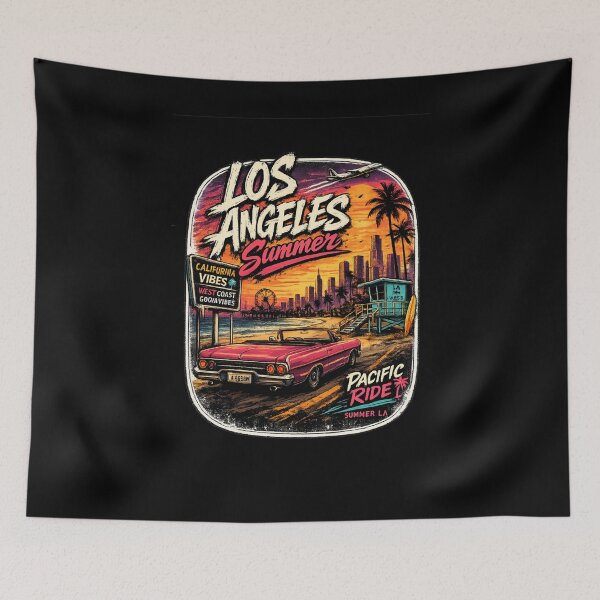 Item preview, Los Angeles Summer Sunset Ride designed and sold by Bartas2026.