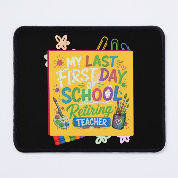 Item preview, My Last First Day of School Retiring Teacher Funny School Design designed and sold by DarkRelicStudio.