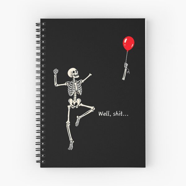 Item preview, Skeleton Lost Balloon Retro Funny Saying Halloween designed and sold by ripgoatclothing.