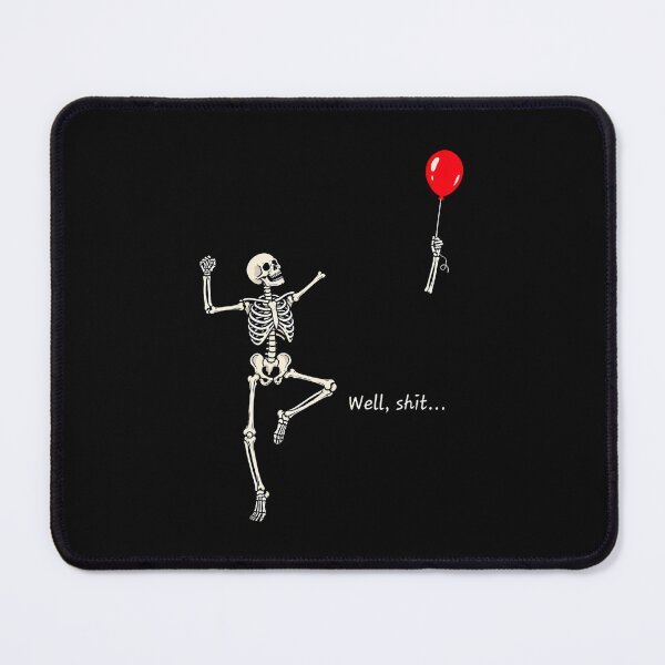 Item preview, Skeleton Lost Balloon Retro Funny Saying Halloween designed and sold by ripgoatclothing.