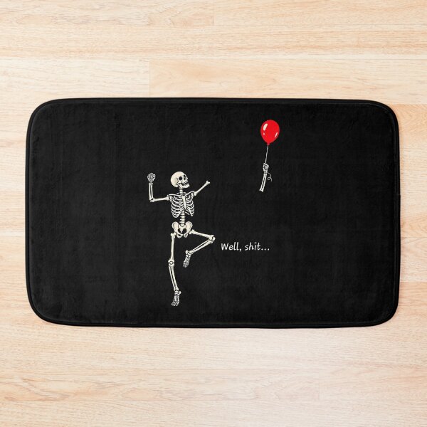 Item preview, Skeleton Lost Balloon Retro Funny Saying Halloween designed and sold by ripgoatclothing.